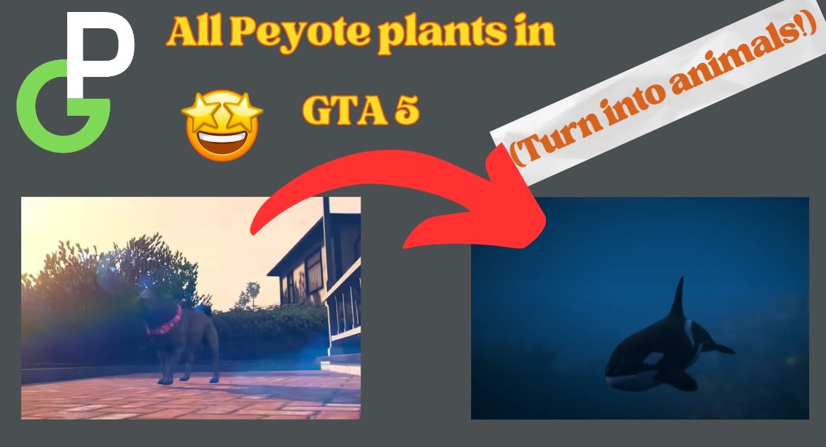 Gta All Peyote Plants Locations Gamesphile