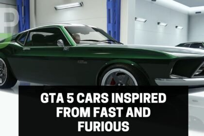 GTA 5 cars from Fast and Furious