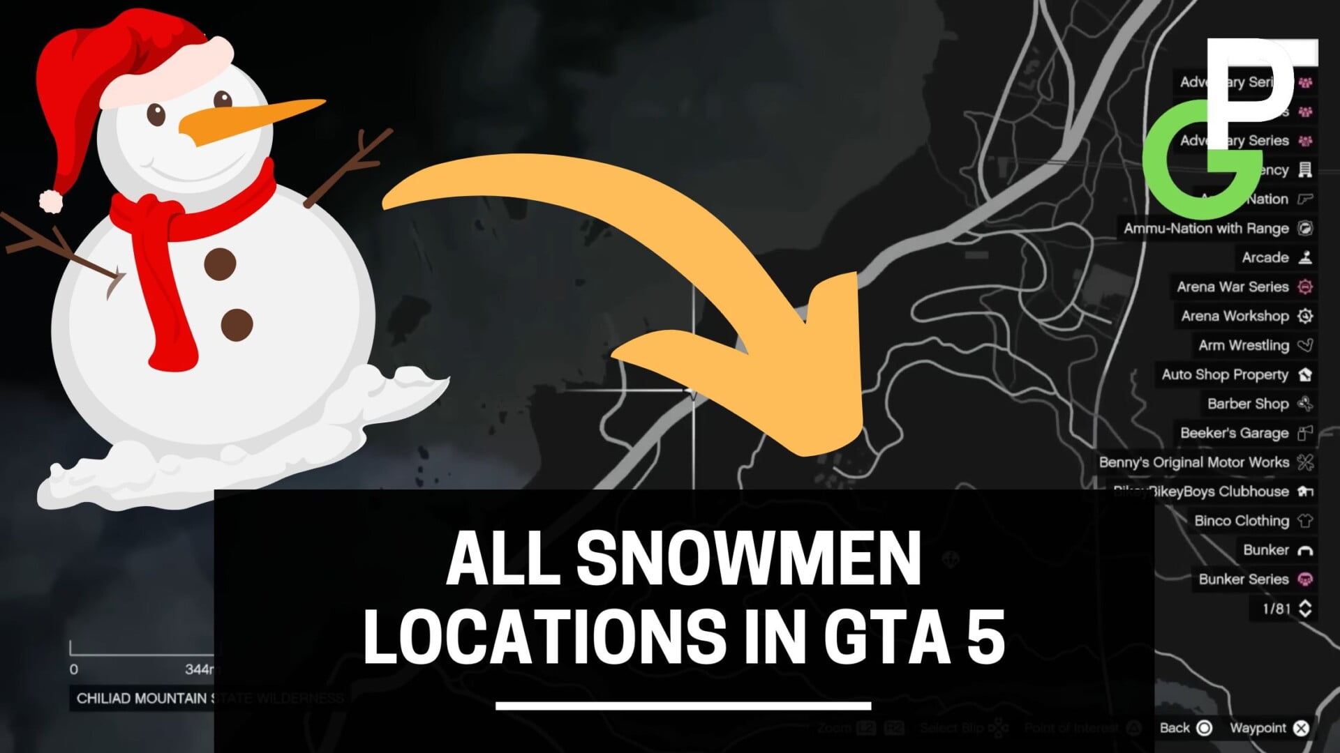 GTA 5 All Snowmen Locations [20232024] Gamesphile